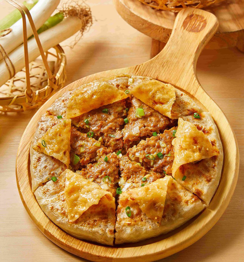 手工鲜肉饼